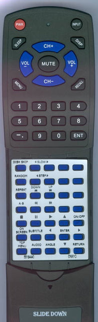 ONKYO RC469DV Replacement Remote