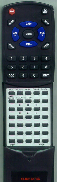 HITACHI VTRM265A Replacement Remote