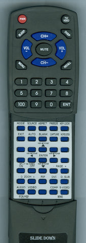 BENQ 5F26J1Y001 Replacement Remote