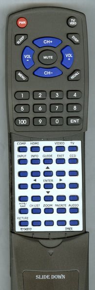 DYNEX 601040010C Replacement Remote