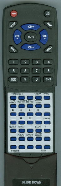 FISHER RVR6500 Replacement Remote