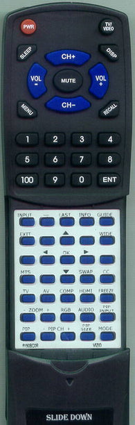 VIZIO 6150BC0R Replacement Remote