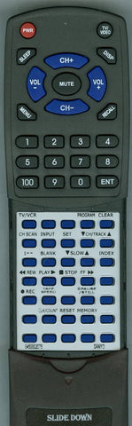 SANYO 645 000 2076 Replacement Remote