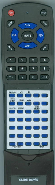FISHERBM RT6450067655 Replacement Remote