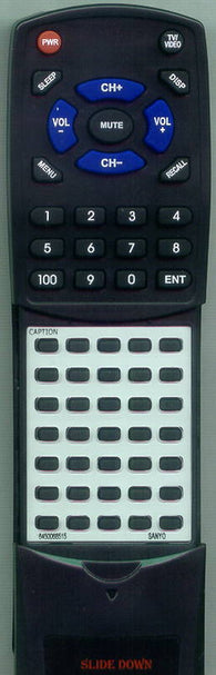 SANYO DS25530 Replacement Remote