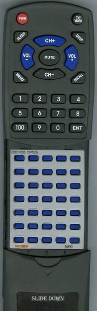 SANYO DS25550 Replacement Remote