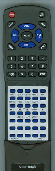 SANYO 6450246128 Replacement Remote