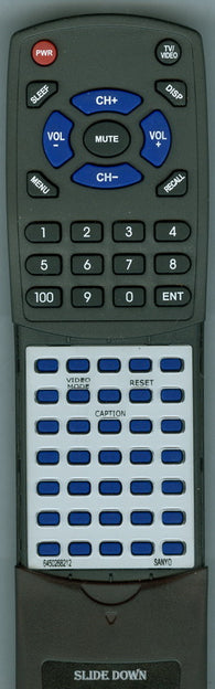 SANYO 6450268212 Replacement Remote