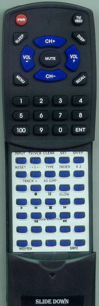 SANYO 6450315534 Replacement Remote