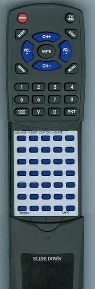 SANYO DS19590 Replacement Remote