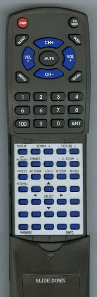 SANYO RT6450440021 Replacement Remote