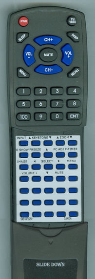 SANYO 645 047 8291 Replacement Remote
