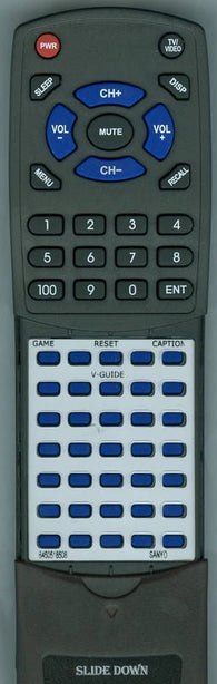 SANYO 645 051 8508 Replacement Remote