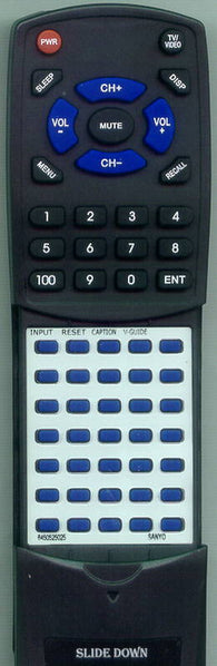 SANYO DS31520 Replacement Remote