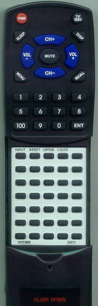 SANYO DS32224 Replacement Remote