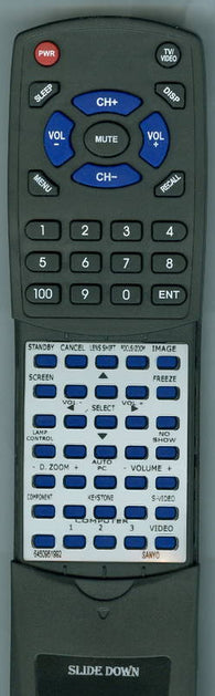 SANYO 645 095 1992 Replacement Remote