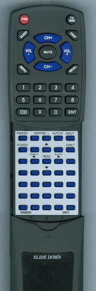 SANYO 645 093 1703 Replacement Remote