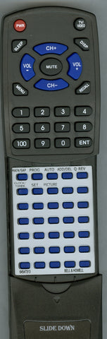 BELL & HOWELL RT64547313 Replacement Remote