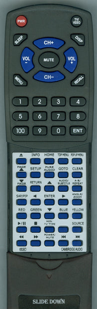 CAMBRIDGE AUDIO RT650BD Replacement Remote