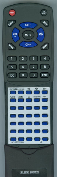 LG RU23LA80C Replacement Remote