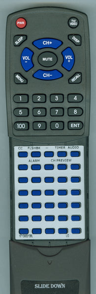 LG 6710V00108L GUEST Replacement Remote
