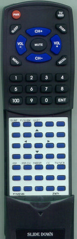 ZENITH 12421263 Replacement Remote