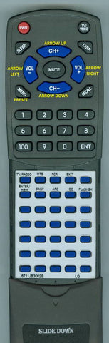 LGINSERT LRSC26980SB Replacement Remote