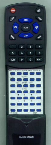 ZENITH RT6711R1N072A Replacement Remote