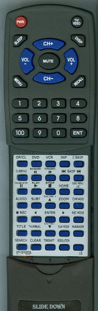 LG RT6711R1N203A Replacement Remote
