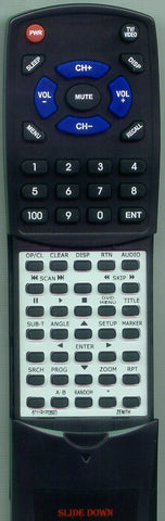 ZENITH RT6711R1P089D Replacement Remote