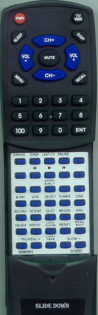 GO-VIDEO- 69099-625-610 Replacement Remote