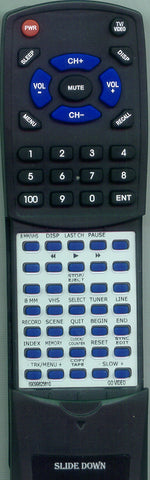 GO-VIDEO- GV8020 Replacement Remote