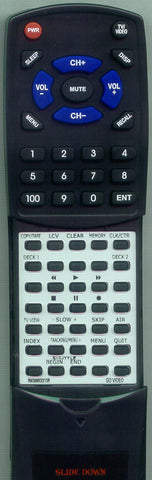 GO-VIDEO- GV4060 Replacement Remote