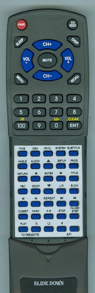 API 701REMOTE Replacement Remote