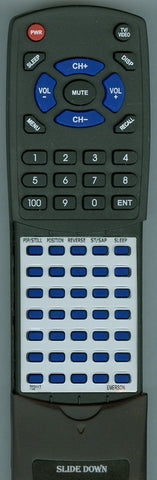 EMERSON TS4650D Replacement Remote