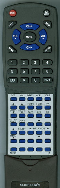 JBL 75011342 Replacement Remote