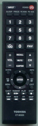 TOSHIBA 19AV600U Replacement Remote