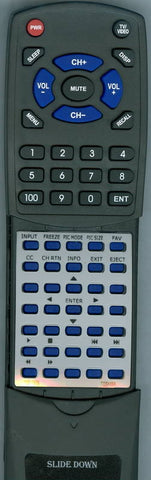 TOSHIBA 40E220U Replacement Remote