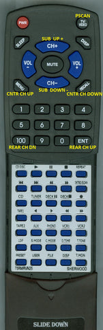 SHERWOOD--INSERT 75RMRVN25 Replacement Remote