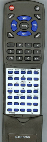 3M MP8649 Replacement Remote