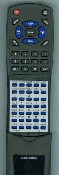3M DIGITAL MEDIA SYSTEM 710 Replacement Remote