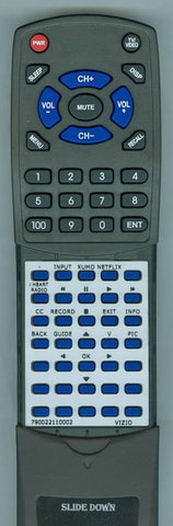 VIZIO 790022110002 Replacement Remote