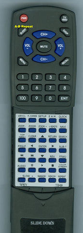 TOSHIBA--INSERT SDK700 Replacement Remote