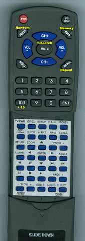 TOSHIBA--INSERT SER0071 Replacement Remote