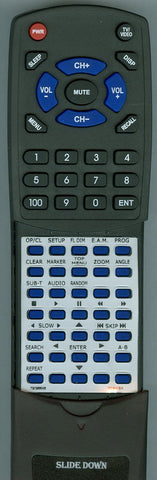 TOSHIBA SD3900 Replacement Remote