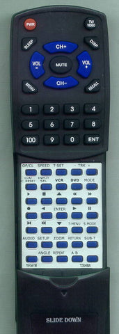 TOSHIBA SD-V398 Replacement Remote