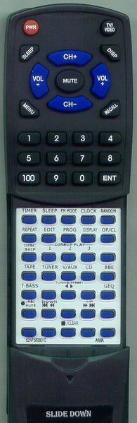 AIWA RCTN500EX Replacement Remote