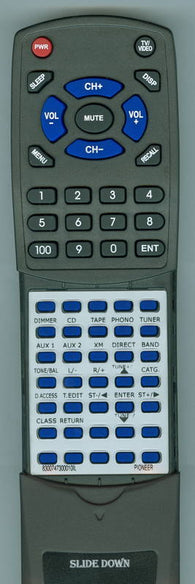 PIONEER 8300747300010IL Replacement Remote