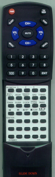 AIWA-87NF6635010 NSXA304 Replacement Remote
