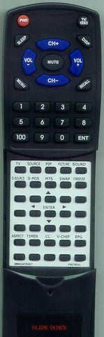 PROTRON RT88600247R0007 Replacement Remote